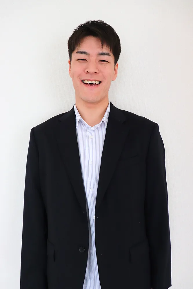 ポートフォリオ本人の顔写真